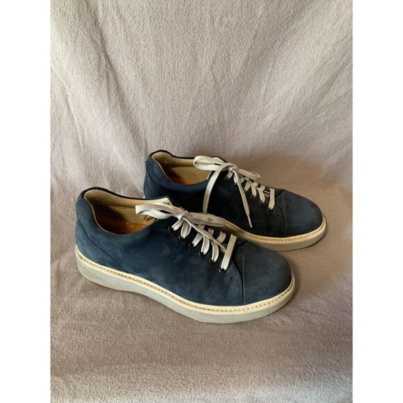 Samuel Hubbard‎ 6.5 Blue Suede Athletic Shoes W1300-016 Leather Lace Up Nubuck - Picture 7 of 14